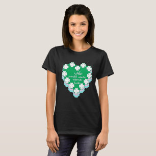 Camiseta Trevessa trevo verde st.patrick dia sortudo 