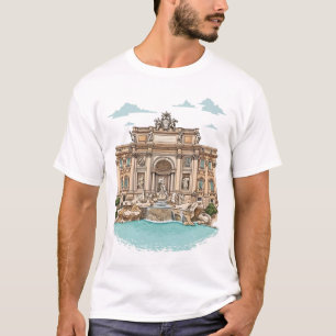 CAMISETA TREVI FOUNTAIN