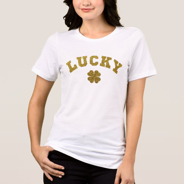Camiseta Trevo da Sorte São Patrício (Frente)