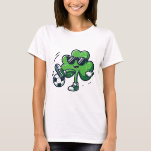 Camiseta Trevo de Futebol de São Patrício Futebol de São Pa