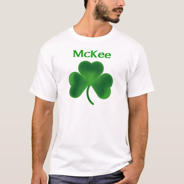 Camiseta Trevo de McKee (Frente)