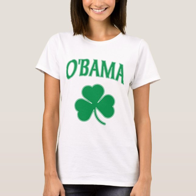 Camiseta Trevo de Obama (Frente)
