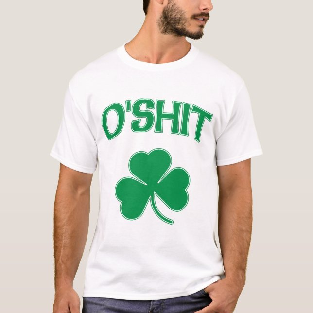 Camiseta Trevo de O'Shit Irsh (Frente)
