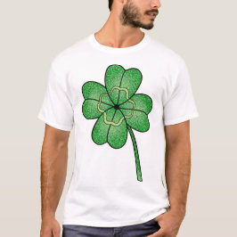 Camiseta Trevo de Quatro Folhas Brilhante