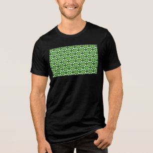Camiseta Trevo de quatro folhas do Dia de São Patrício do S