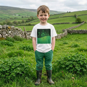 Camiseta Trevo de Shamrock Verde Dia de São Patrício Sorte