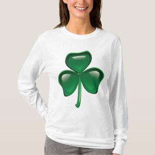Camiseta Trevo de Três Folhas Shamrock Verde