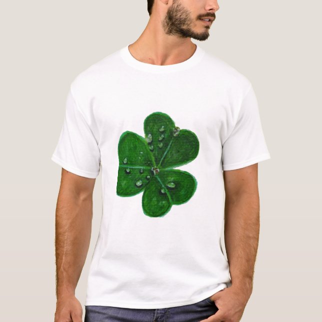 Camiseta Trevo Dewdrops ا (Frente)