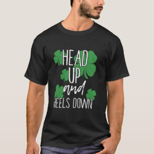 Camiseta Trevo do Dia de Patrick Cabeça para Cima e Saltos
