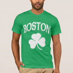 Camiseta Trevo do irlandês de Boston