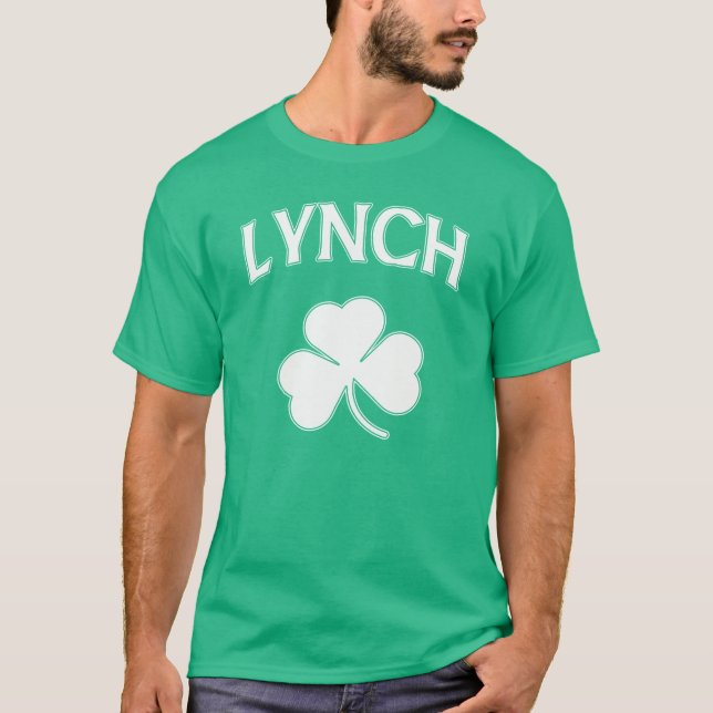 Camiseta Trevo irlandês da herança de Lynch (Frente)