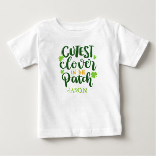 Camiseta Trevo Mais Fofo do Canto St Paddy Citação Divertid