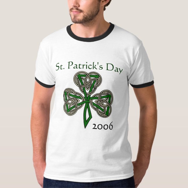 Camiseta Trevo, o dia de St Patrick, 2006 (Frente)