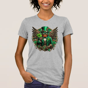 Camiseta Trevo-palhaço do Dia de São Patrício