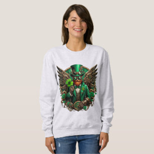 Camiseta Trevo-palhaço do Dia de São Patrício