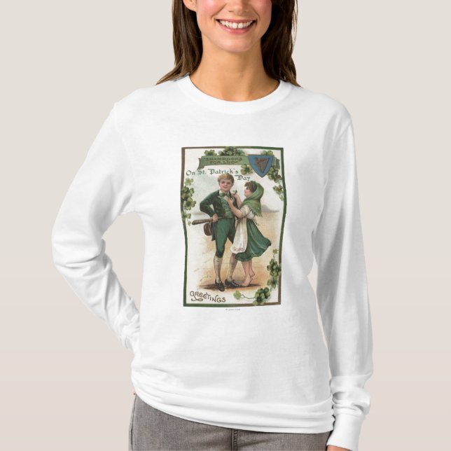 Camiseta Trevos para a sorte (Frente)