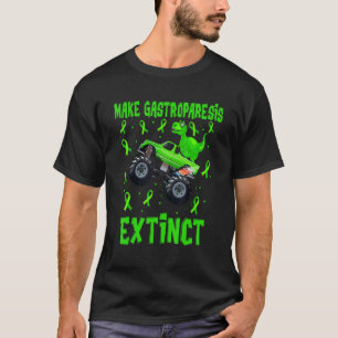 Camiseta Trex Dino Monster Truck Tornar A Gastroparese Exti