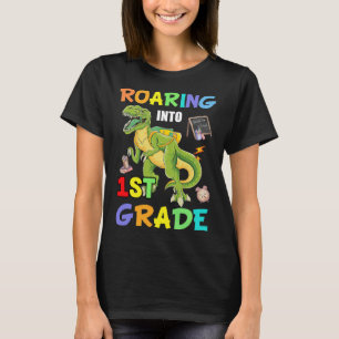 Camiseta TRex Dinossauro Fique Selvagem
