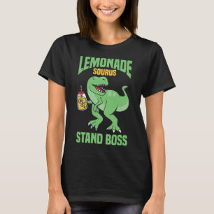 Camiseta Trex Lemonade Stand Boss Kids Lemon Squad