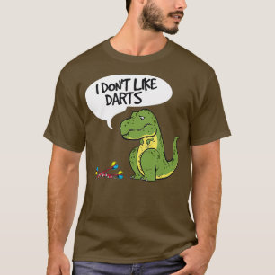 Camiseta Trex Não Gosta De Presente Para Um Jogador De Art