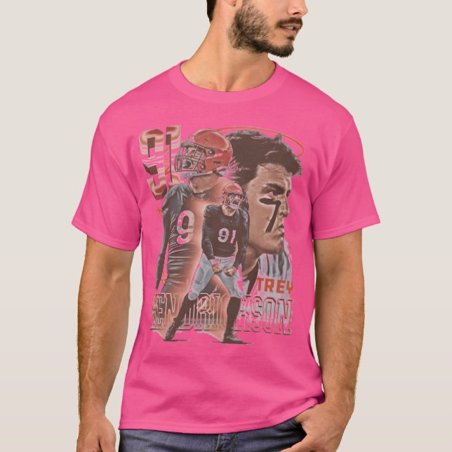 Camiseta Trey Hendrickson Cincinnati Classic Edition (Frente)
