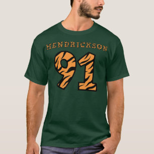 Camiseta Trey hendrickson Tiger Stripe Merch