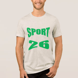 Camiseta Tri-blend aveia SPORT 26
