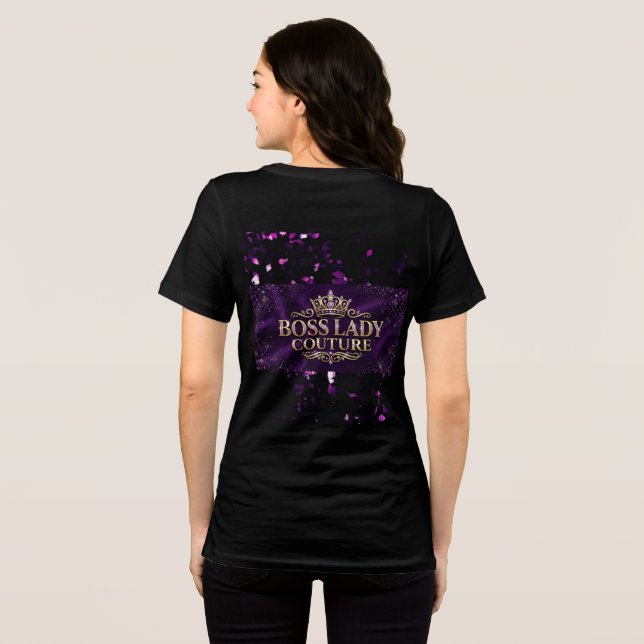 Camiseta Tri-Blend Boss Lady (Verso completo)