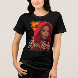 Camiseta Tri-Blend Boss Lady