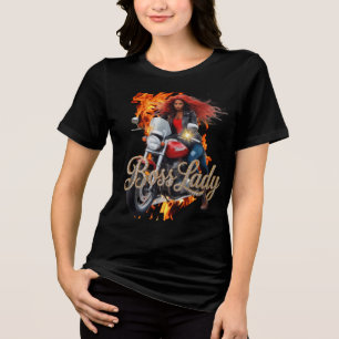 Camiseta Tri-Blend Boss Lady
