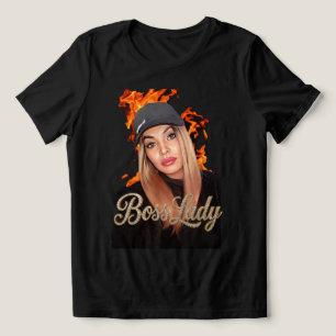 Camiseta Tri-Blend Boss Lady T-Shirt