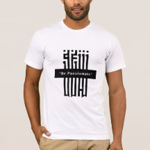Camiseta Tri-Blend Branca Minimalista Tipografia