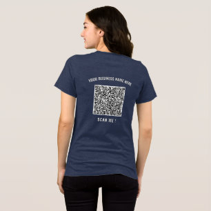 Camiseta Tri-Blend com Informações do Seu Código Q