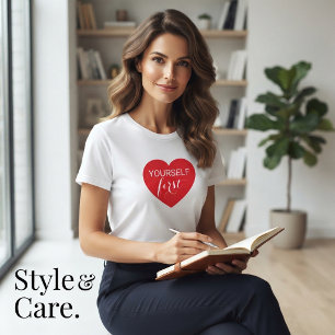 Camiseta Tri-Blend Comfort Fit Autoestima em Prime