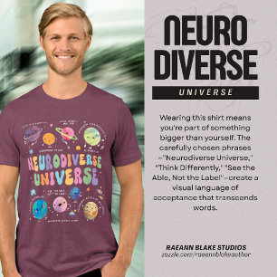 Camiseta Tri-Blend Consciência do Universo Neurodi