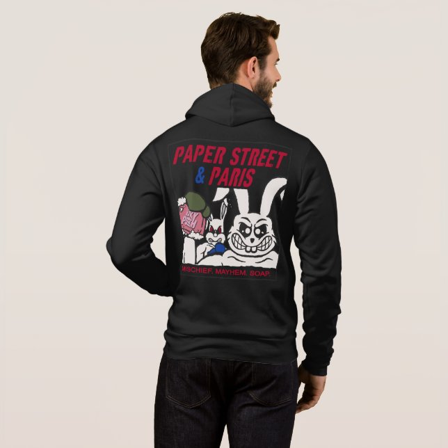 Camiseta Tri-Blend de Boxe Lucky Punch (Parte Traseira Completa)