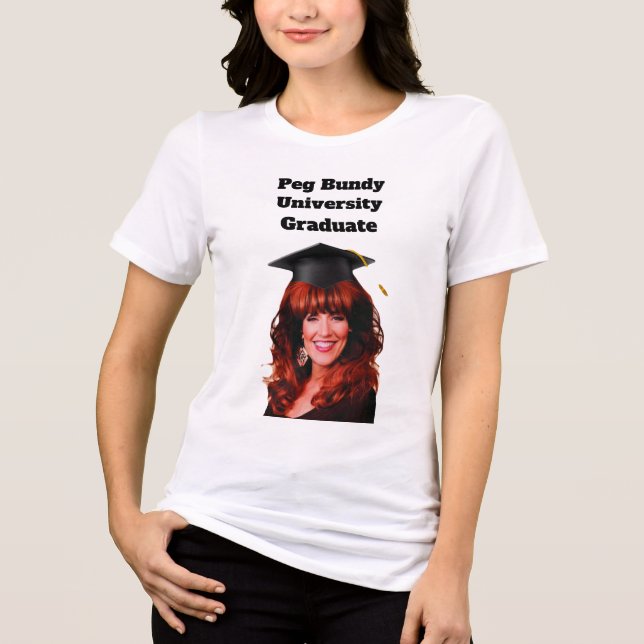Camiseta Tri-Blend de Pós-Graduação (Frente)