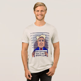 Camiseta Tri-Blend dos Homens de Trump