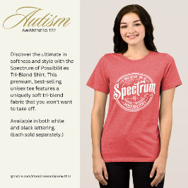 Camiseta Tri-Blend Espectro de Possibilidades