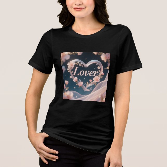 Camiseta Tri-blend Feminina Bella+Canvas (Frente)
