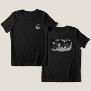 Camiseta Tri-Blend feminina Fig's Rest & Peace