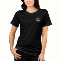 Camiseta Tri-Blend feminina Fig's Rest & Peace