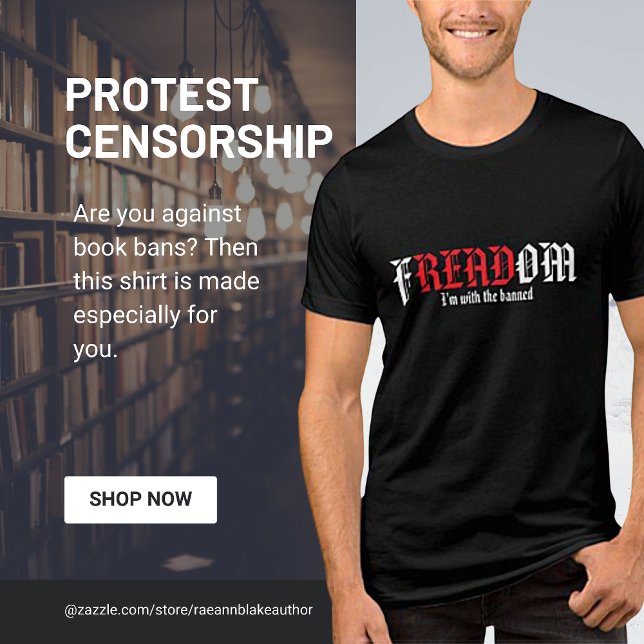 Camiseta Tri-Blend "FREADOM Liberdade para Ler" (Criador carregado)