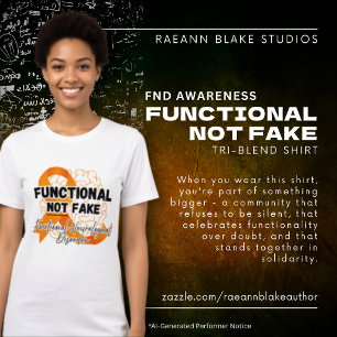Camiseta Tri-Blend Funcional Não Falsa Conscientiz