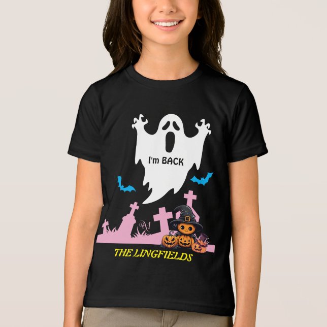 Camiseta Tri-Blend:  HALLOWEEN Estou de Volta #9 (Frente)