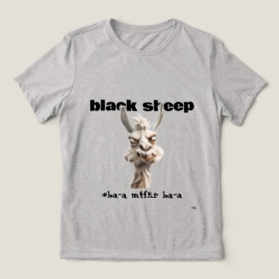 Camiseta Tri-Blend Llama Ovelha Negra