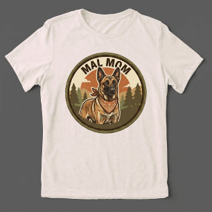 Camiseta Tri-blend Mal Mom Maligator Malinois Be