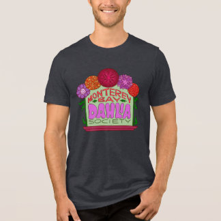 Camiseta Tri-Blend masculina com logotipo escuro d