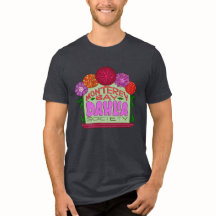 Camiseta Tri-Blend masculina com logotipo escuro d