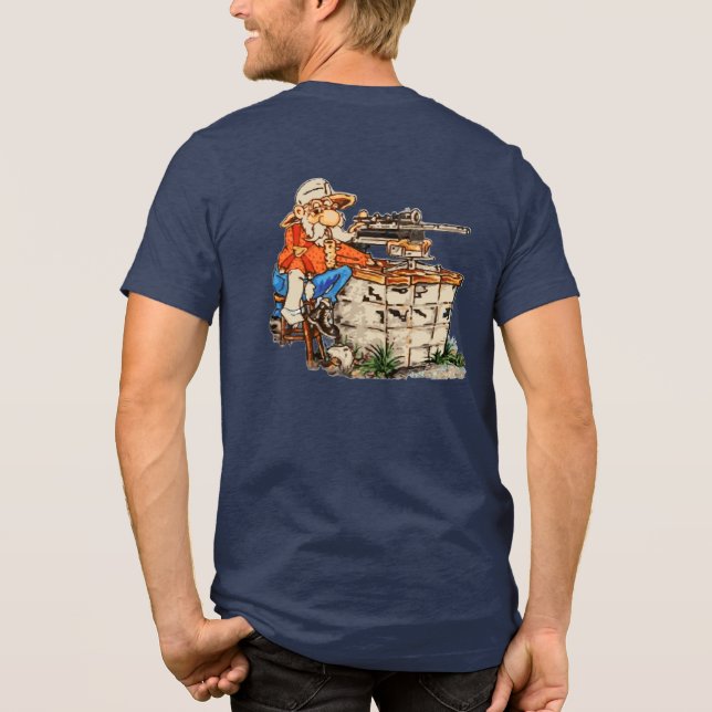 Camiseta Tri-Blend Masculino (Verso)